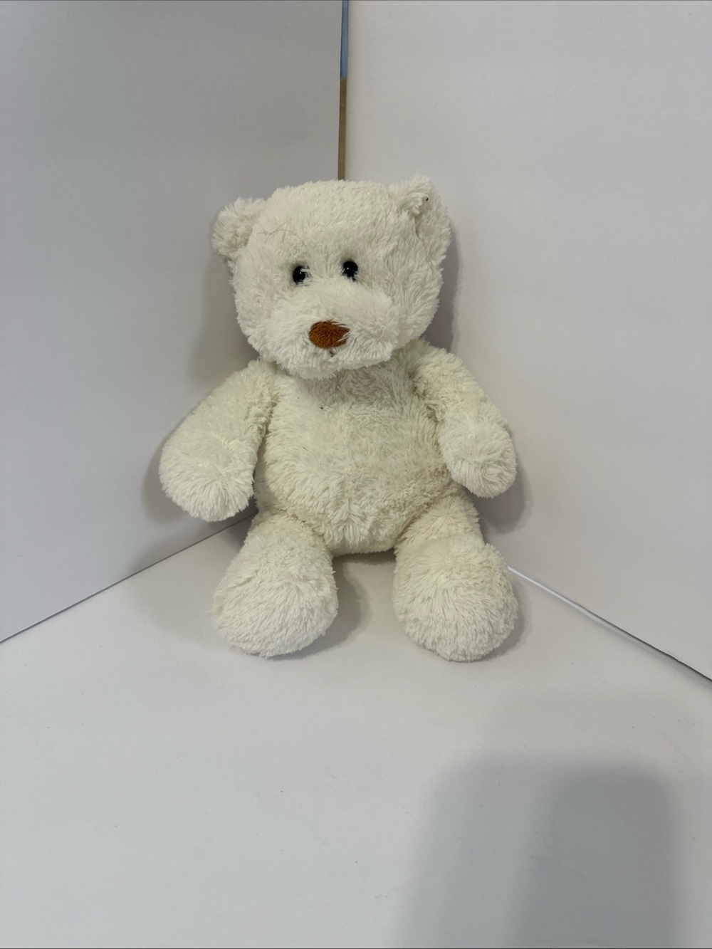 White Teddy Bear-Gund
